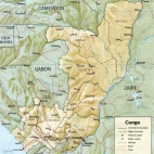 mapa Republika Konga
