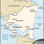 mapa Nikaragua
