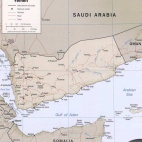 mapa Jemen