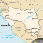 Gwinea mapa
