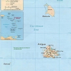 mapa Antigua i Barbuda