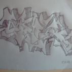 Ołówkowe graffiti ;)