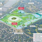 Wizualizacja przyszłej modernizacji Stadionu Dziesięciolecia w Warszawie