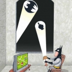 Batman wziął urlop na mundial