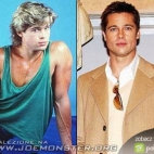 Brad Pitt kiedyś i dziś