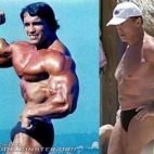 Arnold Schwarzenegger kiedyś i dziś
