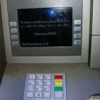 Zhackowany bankomat