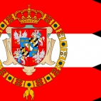 (Flaga Rzeczypospolitej Obojga Narodów)-Chorągiew Królewska Króla Zygmunta III Wazy