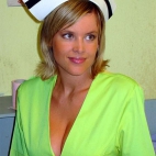 Magdalena Mazur na zielono