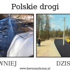 Polskie drogi dawniej dzisiaj