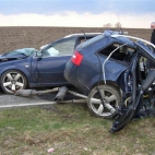 Audi RS6 AVANT Ostry wypadek !!!