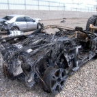 Lamborghini Gallardo po spaleniu