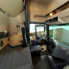 Scania R500 wnętrze