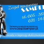 Zespół Muzyczny SAMPLER  Wizytówka www.zespolsampler.pl