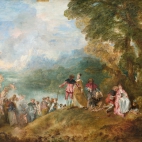 Jean Antoine Watteau Odjazd na cyterę