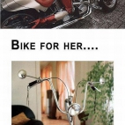 Jego i jej motocykl