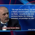 Janusz Korwin-Mikke - "czerwone świnie"