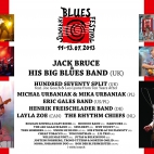 Ulotka Suwałki Blues Festival 2013