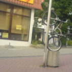 parkowanie roweru