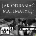 Jak odrabiać matermatykę?