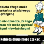 Kobieta długo nie może czekać