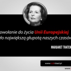 Margaret Thatcher - Unia Europejska