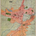 Plan Lublina 1919 kolor