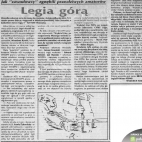 Legia gora Sztandar Młodych 1991 Celtic