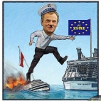 donald tusk - ucieczka z tonącego statku