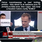Donald Tusk - kłamca / oszust