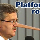 bronisław komorowski - platformie rośnie