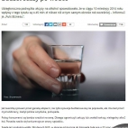 Rząd był zbyt zachłanny. Budżet traci na podwyżce akcyzy na wódkę (30.12.2014)