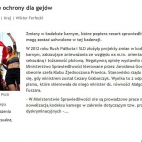 Rząd PO-PSL chce ochrony dla gejów (27.03.2015)