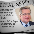 Bronisław Komorowski - Special News