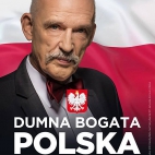 Janusz Korwin-Mikke - DUMNA BOGATA POLSKA - Kandydat na prezydenta RP 2015