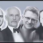 Janusz Korwin-Mikke, Grzegorz Braun, Paweł Kukiz i Marian Kowalski