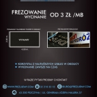 Frezowanie CNC na Śląsku. Katowice, Tychy, Bielsko