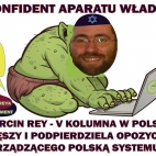 Marcin Rey internetowy troll i kapuś