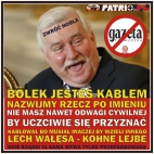 Lech Wałęsa - Bolek sprzedawczyk