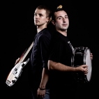 Sebastian Szarapow, basista Plethory oraz Mateusz Gawron, perkusista Plethory