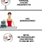 "Taka brzydka to ona nie jest"