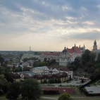 Lublin - widok z Zamku na Stare Miasto.