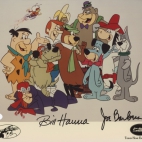 William Hanna & Joseph Barbera Signed Hanna-Barbera 8x10 Photo (JSA COA) zdjęcie foto.jpg