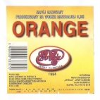 Oranżada PRL Słupsk Artezja Orange napój Gazowowany Głobino PRL.jpg