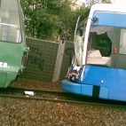 wypadek tramwajowy nowosądecka kraków 07.09.07