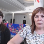 protest w sejmie Alicja Jochymek z córką Kinga