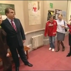 Beata Kmita z rodziną