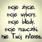 Moje życie, moje wybory!
