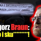 Grzegorz Braun - PiS czyli Prawo i Skurwysyństwo
