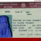 Prawo jazdy Fatimy